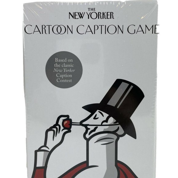 COPY - BRAND NEW The New Yorker Cartoon Caption Card Game 2019 NYC409 Sealed - Picture 1 of 5